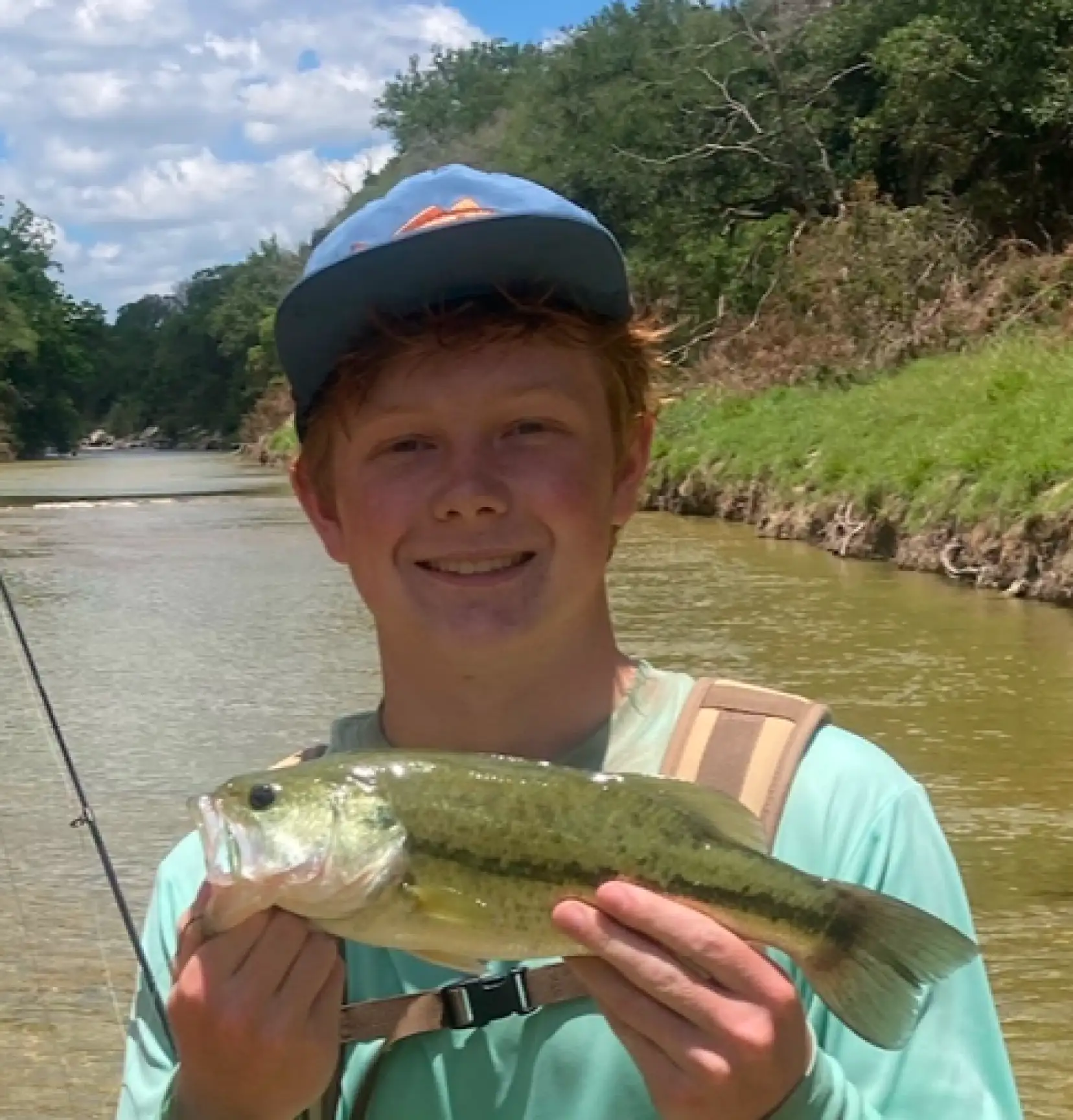 Photo of Noah Ingram, counselor at Hill Country Fishing Camps.